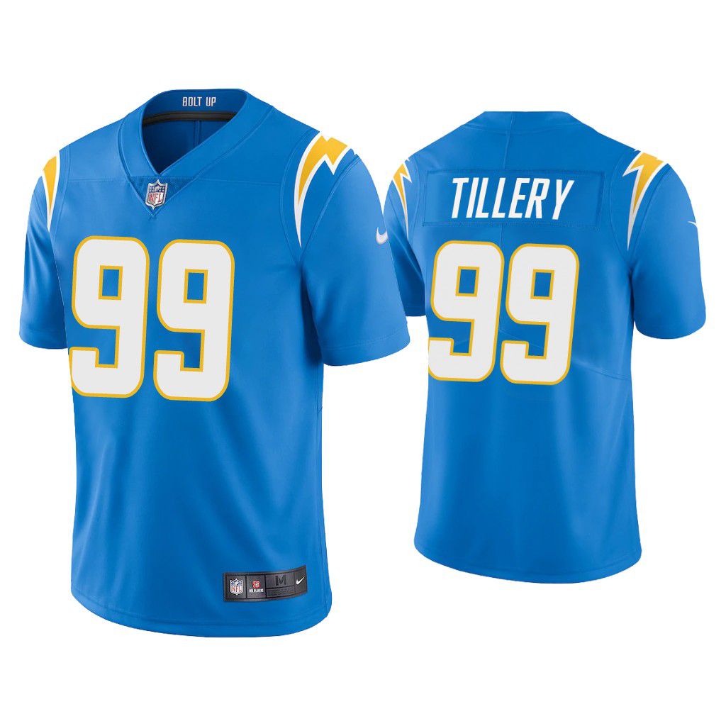 Men Los Angeles Chargers #99 Jerry Tillery Nike Powder Blue Limited NFL Jersey->los angeles chargers->NFL Jersey
